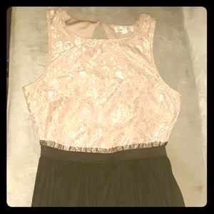 Short speechless dress